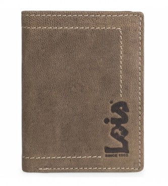Lois Jeans para hombre. 201518-03 Cartera Monedero De Piel 201518 Marrón -8X11 Cm- (OSFA), Casual, Lois Jeans outlet 2024.
