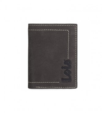 Lois Jeans para hombre. 201518-02 Cartera Monedero De Piel 201518 Marrón Oscuro -8X11 Cm- (OSFA), Casual, Lois Jeans outlet 2024.