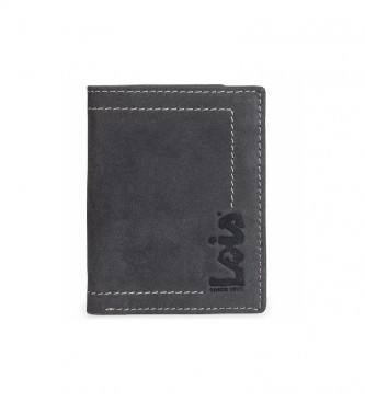 Lois Jeans para hombre. 201518-01 Cartera Monedero De Piel 201518 Negro -8X11 Cm- (OSFA), Casual, Lois Jeans outlet 2024.