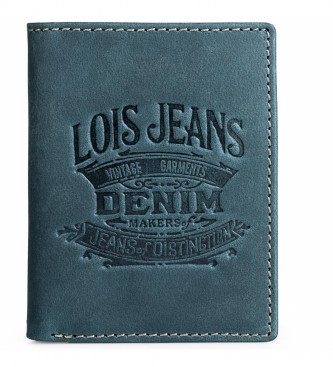 Lois Jeans para hombre. 201717-03 Cartera De Piel 201717 Azul -10X8 Cm- (OSFA), Casual, Lois Jeans outlet 2024.