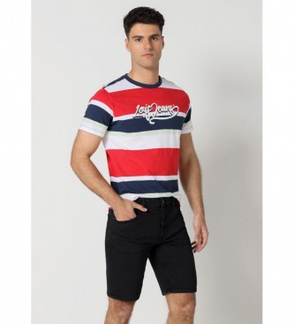 Lois Jeans para hombre. 111923029 Bermudas Denim negro (28), Casual, Algodón