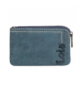 Lois Jeans para hombre. 201502-04 Monedero de piel 201502 Azul -11x7cm- (OSFA), Casual, Lois Jeans outlet 2024.