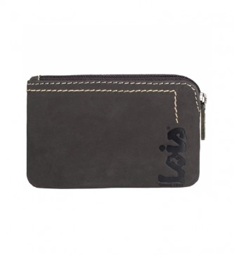 Lois Jeans para hombre. 201502-02 Monedero de piel 201502 Marrón Oscuro -11x7cm- (OSFA), Casual, Lois Jeans outlet 2024.