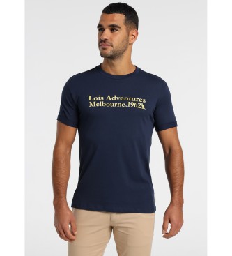 Lois para homem. Camiseta Adventure Free People Blue Lois