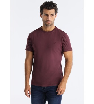 Lois Jeansvoor mannen. 157683887 Wiston Riley T-shirt kastanjebruin (XXL), Casual, Granaatappel, Katoen, Korte mouwen