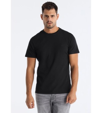 Lois Jeansvoor mannen. 157683887 Wiston Riley T-shirt zwart (S), Casual, Katoen, Korte mouwen