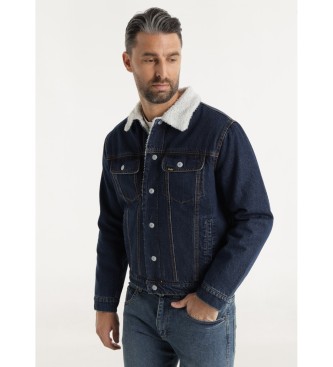 Lois Jeans para hombre. 187943404 Cazadora Manuel Kairo marino (M), Azul, Casual, Algodón, Denim