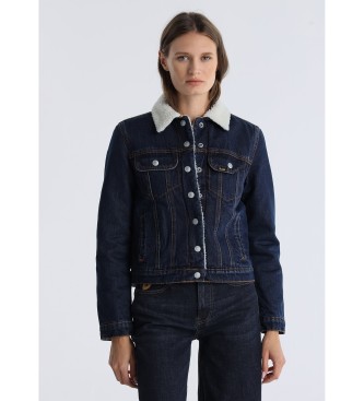 Lois Jeansvoor vrouwen. 470332404 Manuela Kaira Jas marine (XS), Blauw, Casual, Katoen, Denim