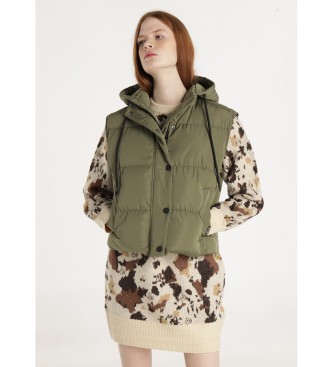 Lois Jeansvoor vrouwen. 470972906 Vest Claudia Nate groen (M), Casual, Polyester