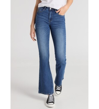 Lois Jeans para mujer. 207682618 Jeans push Up azul (30), Casual, Algodón, Denim
