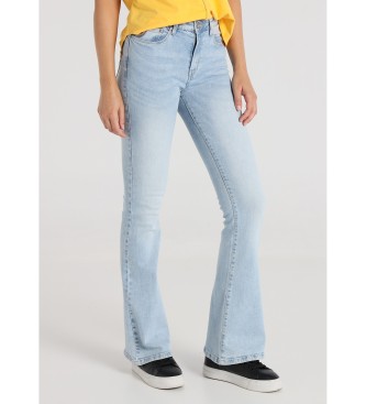 Lois Jeans para mujer. 207682747 Jeans Push Up azul (34), Casual, Algodón, Denim