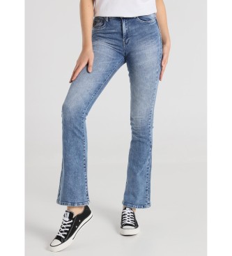 Lois Jeans para mujer. 207682747 Jeans Push Up azul (25), Casual, Algodón