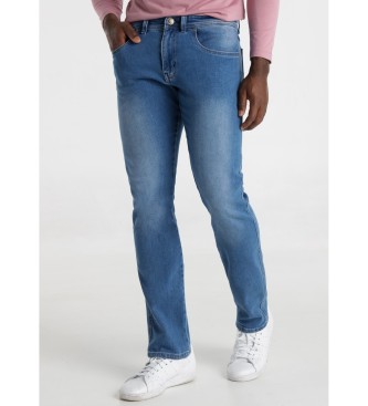 Lois Jeans para hombre. 101903618 Jeans Marvin Magico azul (30), Casual, Algodón, Denim
