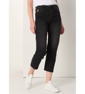Lois Jeans para mujer. 201142406 Jeans 136052 negro (26), Casual, Algodón, Denim