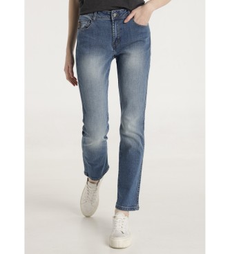 Lois Jeans para mujer. 201042754 Jeans Monic Matty azul (36), Casual, Algodón, Denim