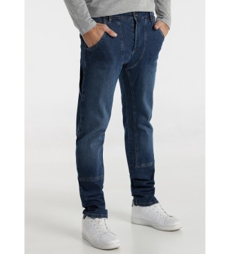 Lois Jeans para hombre. 102352750 Jeans Colony Topaz azul (36), Casual, Algodón, Denim
