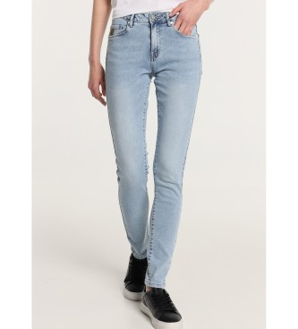 Lois Jeans para mujer. 201062620 Jeans 138004 azul (27), Casual, Algodón, Denim