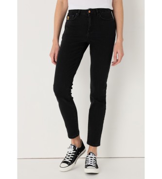 Lois Jeans para mujer. 201112631 Jeans phantom negro (32), Casual, Algodón, Denim