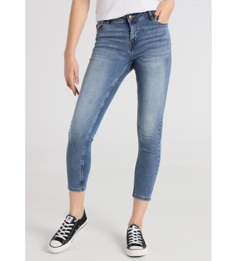 Lois Jeans para mujer. 201072639 Jeans Skinny Ankle fit azul (33), Casual, Algodón, Denim