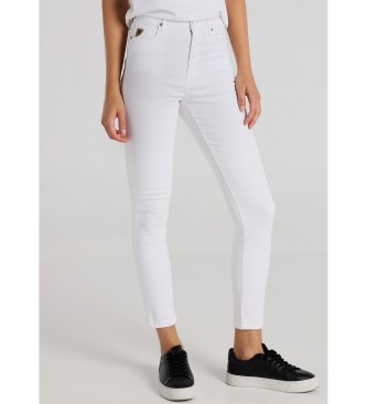Lois Jeans para mujer. 201082744 Jeans Skinny Ankle fit blanco (32), Casual, Algodón, Denim