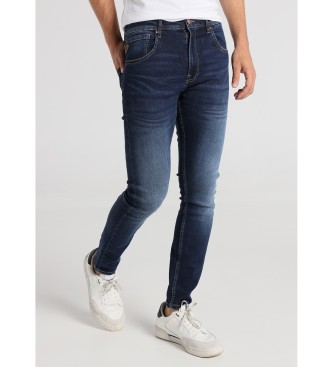 Lois Jeans para hombre. 101943747 Jeans Skinny fit azul (32), Casual, Algodón, Denim