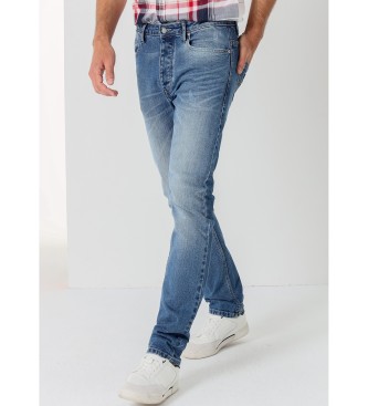 Lois Jeans para hombre. 101923615 Jeans 137716 azul (40), Casual, Algodón, Denim