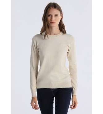 Lois Jeans para mujer. 453112669 Jersey Martina beige (L), Casual, Viscosa