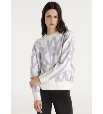 Lois Jeans para mujer. 453312893 Jersey Atenea Eya blanco (S), Casual, Viscosa