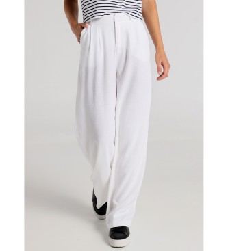 Lois Jeans para mujer. 208032727 Pantalón Cecília Dante blanco (30), Casual, Viscosa