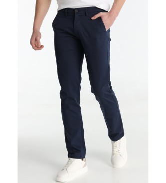 Lois Jeans para hombre. 102103090 Pantalón chino marino (31), Casual, Algodón