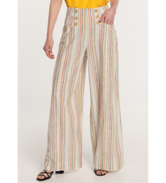 Lois Jeans para mujer. 207762490 Pantalón 138062 beige (28), Casual, Algodón