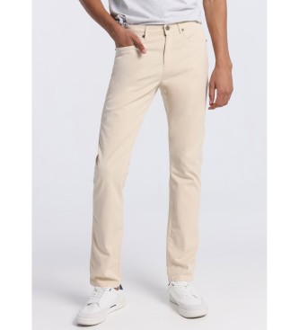 Jean 133540 beige (29), Casual, Algodón, Denim