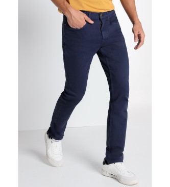 Lois Jeans para hombre. 101912342 Pantalón 135663 marino (40), Casual, Algodón