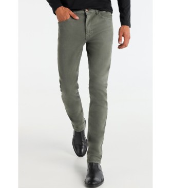 Pantalón 140905 verde (36), Casual, Algodón