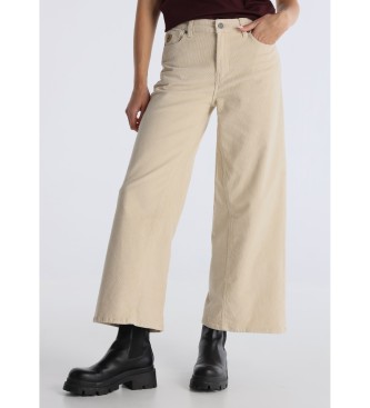 Lois Jeans para mujer. 208102753 Pantalón Valeria Candy beige (36), Casual, Algodón