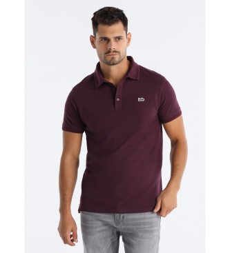 Lois Jeans para hombre. 132553878 Polo Filip granate (XL), Casual, Algodón, Manga corta