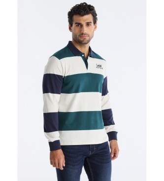 Lois Jeans para hombre. 133123476 Polo Harlow Rubis verde (S), Casual, Algodón, Manga larga