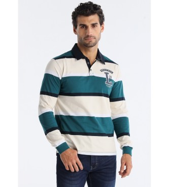 Lois Jeans para hombre. 133093469 Polo Leandre Gelila verde (XL), Casual, Algodón, Manga larga