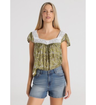 Lois Jeansvoor vrouwen. 217452622 Blauwe denim shorts (32), Casual, Katoen