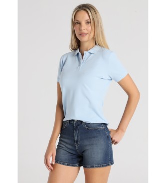 Lois Jeans para mujer. 217452749 Short tejano Tiro largo azul (28), Casual, Algodón, Denim