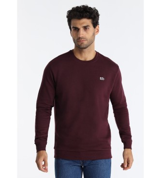 Lois Jeans para hombre. 166003996 Sudadera Eloi granate (L), Casual, Algodón