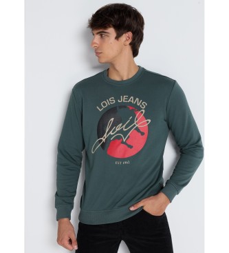 Lois para homem. Sweatshirt com gola box Lois