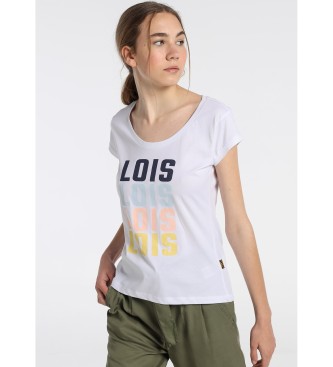 Lois para mujer. Camiseta Confort blanco Lois