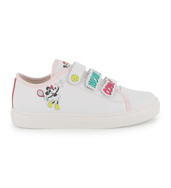 Marc Jacobs para niña. W60824 Zapatillas Disney blanco (27), Plano, Cordones, Casual, moda infantil