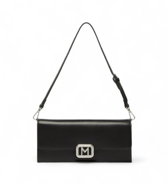 Marella para mujer. 2523519027200 Bolso bandolera de piel Grill negro (OSFA), Casual