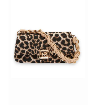 Marella para mujer. 2523516116200 Bolso Emily 3 animalprint (OSFA), Casual, Animal print, Poliuretano