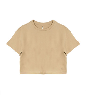 Camiseta Martin beige (XL), Casual, Algodón, Manga corta