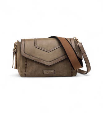 Mariamare para mujer. CASEY Bandolera Casey marrón (OSFA), Casual, Sintético