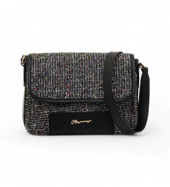 Mariamare para mujer. TAIMI Bandolera Tami negro (OSFA), Casual, Sintético