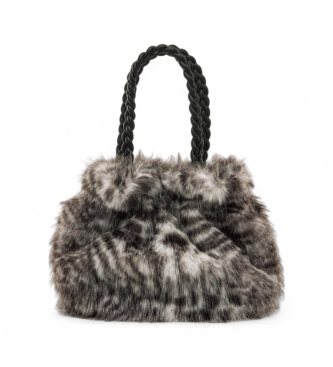 Mariamare para mujer. BOMBO Bolso de mano Bombo gris (OSFA), Casual, Fiesta, Sintético